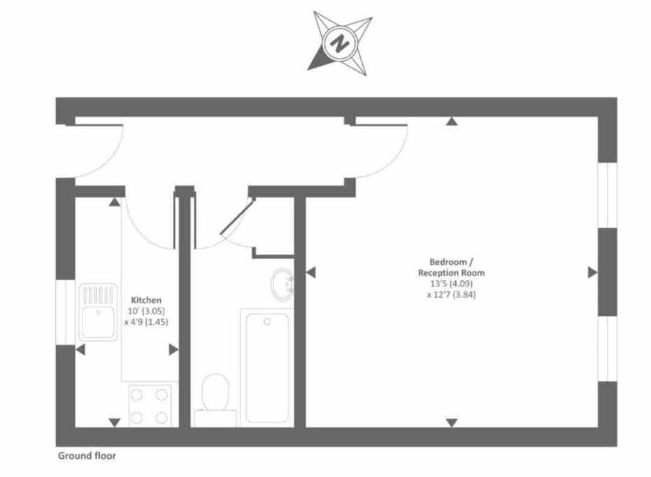 Appartement Exclusive Flat In Oxford Centre With Ac Extérieur photo